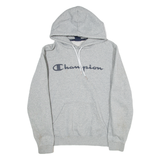 CHAMPION Womens Grey Hoodie M