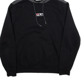 FILA Womens Black Hoodie L