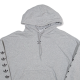 ADIDAS Womens Grey Hoodie UK 16