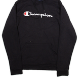 CHAMPION Womens Black Hoodie M