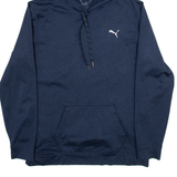 PUMA Womens Blue Hoodie S