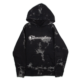 CHAMPION Womens Black Hoodie M