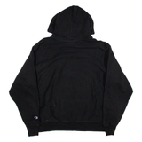 CHAMPION REVERSE WEAVE Womens Black Hoodie L