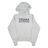 CHAMPION REVERSE WEAVE Urbana Tennis Womens Grey Hoodie USA S