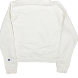 CHAMPION REVERSE WEAVE Womens White Hoodie S