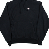 CHAMPION REVERSE WEAVE Womens Black Hoodie M