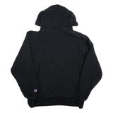CHAMPION REVERSE WEAVE Womens Black Hoodie M