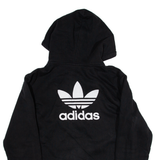 ADIDAS Womens Black Hoodie Full Zip S