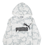 PUMA Womens White Hoodie S
