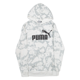 PUMA Womens White Hoodie S