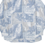 KAUF Michael Kauf Lime Mens Shirt Blue Long Sleeve L