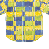 EIN HORN Planets Mens Plain Shirt Yellow L