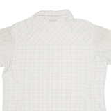 COLUMBIA Omni Shade Sun Protection Mens Shirt Beige Check XL