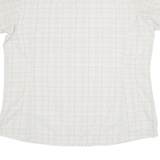 COLUMBIA Omni Shade Sun Protection Mens Shirt Beige Check XL