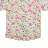 EINHORN Mens Shirt Green Floral L