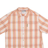 COLUMBIA Sottocasa Giovanni Mens Shirt Orange Check M