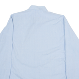 Mens Shirt Blue Long Sleeve XL