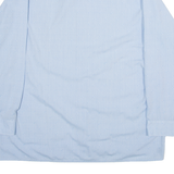Mens Shirt Blue Long Sleeve XL