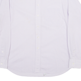 HUGO BOSS Mens Shirt Purple Long Sleeve L