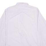 HUGO BOSS Mens Shirt Purple Long Sleeve L