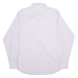 HUGO BOSS Mens Shirt Purple Long Sleeve L