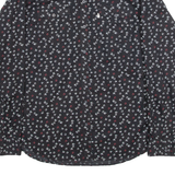 LEVI'S Tailored Fit Womens Shirt Black Long Sleeve XL