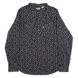 LEVI'S Tailored Fit Womens Shirt Black Long Sleeve XL