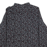 LEVI'S Tailored Fit Womens Shirt Black Long Sleeve XL