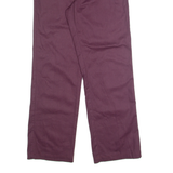DICKIES Chino Mens Trousers Purple Slim Straight W30 L30