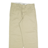 DICKIES Chino Mens Trousers Beige Regular Straight W30 L30