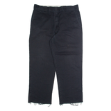 DICKIES Chino Mens Trousers Black Regular Straight W34 L27