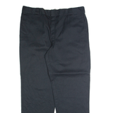 DICKIES Chino Mens Trousers Black Regular Straight W40 L32