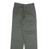 DICKIES Chino Mens Trousers Green Slim Straight W26 L32