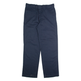 DICKIES Chino Mens Trousers Blue Regular Straight W36 L33