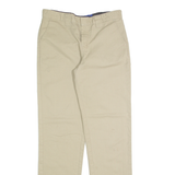DICKIES Chino Womens Trousers Beige Regular Straight W28 L30