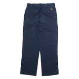 DICKIES Chino Mens Trousers Blue Regular Straight W30 L30