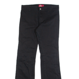 DICKIES Chino Womens Trousers Black Regular Bootcut W30 L32