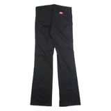 DICKIES Chino Womens Trousers Black Regular Bootcut W30 L32