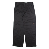 DICKIES Chino Mens Trousers Black Regular Straight W36 L31