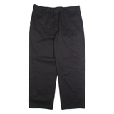 DICKIES Chino Mens Trousers Black Regular Straight W40 L30