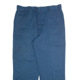 DICKIES Chino Mens Trousers Blue Regular Straight W38 L28