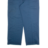 DICKIES Chino Mens Trousers Blue Regular Straight W38 L28