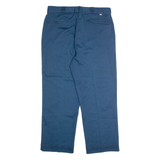 DICKIES Chino Mens Trousers Blue Regular Straight W38 L28