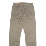 DOCKERS Chino Mens Trousers Green Regular Straight W28 L31
