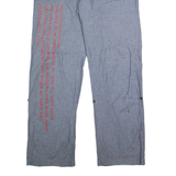 NILE Mens Trousers Blue Regular Straight W36 L33