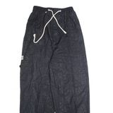 NIKE Cargo Mens Trousers Black Regular Straight W22 L27