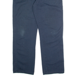 DICKIES Mens Trousers Blue Regular Straight W38 L32