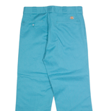 DICKIES Chino Mens Trousers Blue Regular Straight W32 L27