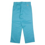 DICKIES Chino Mens Trousers Blue Regular Straight W32 L27