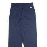 RED KAP Chino Mens Trousers Blue Regular Straight W32 L31